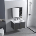 Fürdőszobabútor Szett Mosdóval Astor 60cm Grey 7