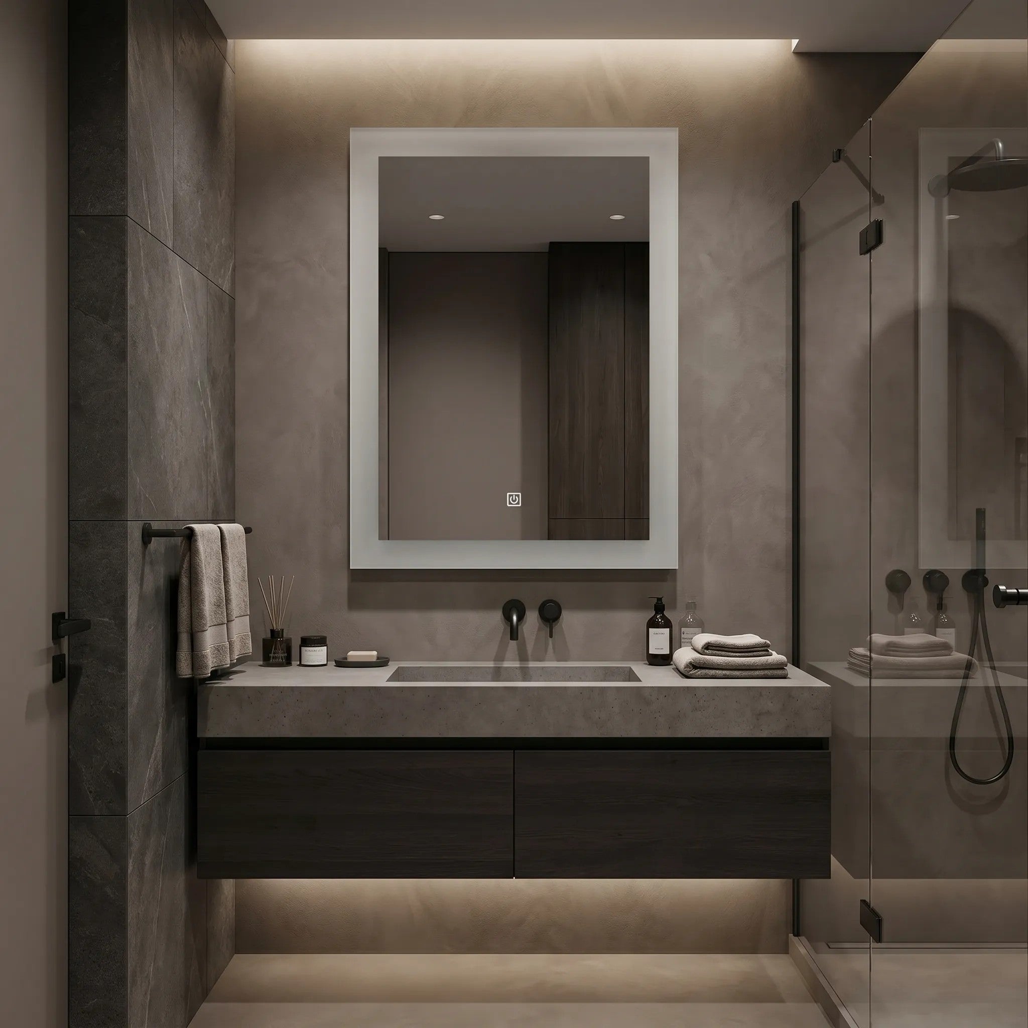 LED Tükör 60x80cm SAB-3426 7