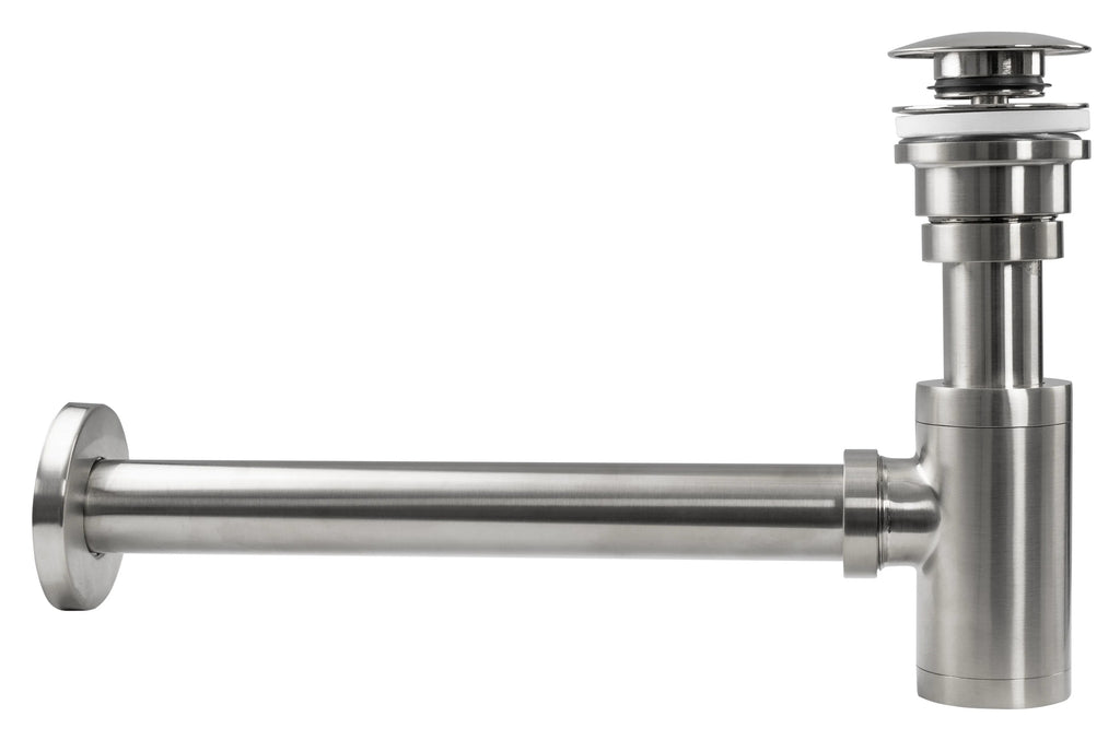 Szifon Click-clack BRUSH NICKLE INOX 7