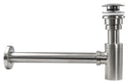 Szifon Click-clack BRUSH NICKLE INOX 7