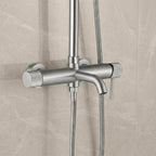 Zuhanyszett Rea Lungo Stripe Brush Nickel 7