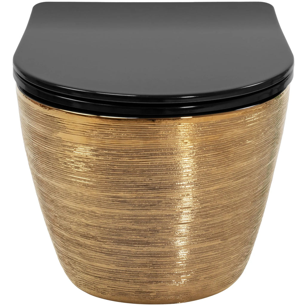 WC Csésze Carlo Flat Brush Gold 7