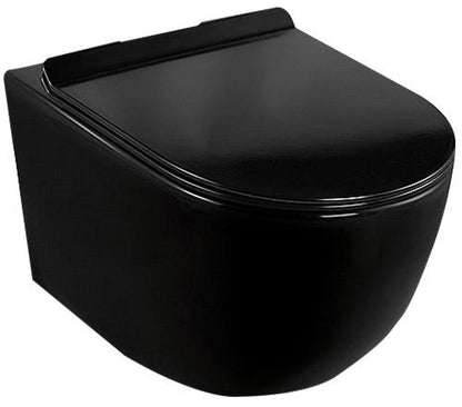 Wc Csésze Calani Loyd Slim Black 1