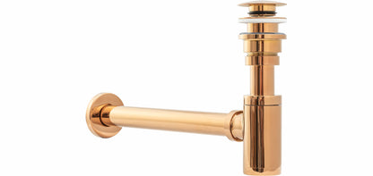 Univerzális Mosdószifon Rea Click-clack Rose Gold 3