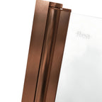 Fürdőkádparaván Rea Agat-3 120cm Brush Copper 8