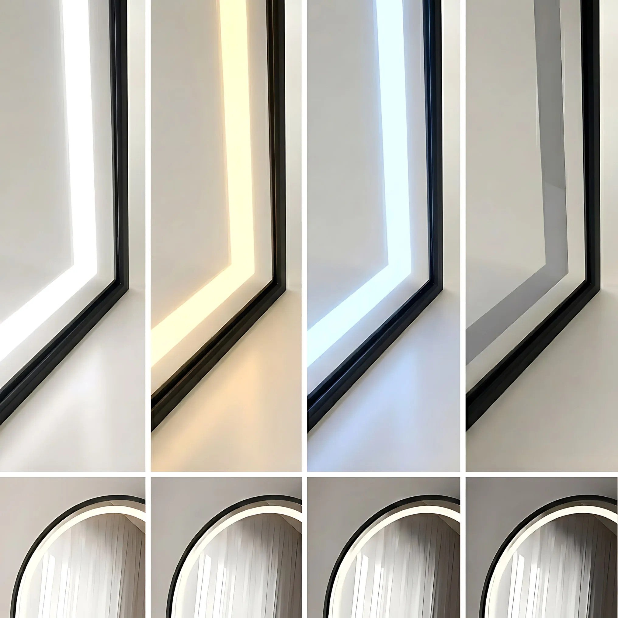 Tükör LED Orbit 60x170cm Black 8