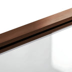 Fürdőkádparaván Rea Agat-2 100 Brush Copper 8