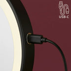 LED Tükör Glow Black 8
