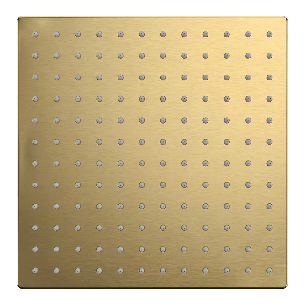 Négyzet Alakú Zuhanyfej REA JS-P015BG 30cm Brush Gold 8