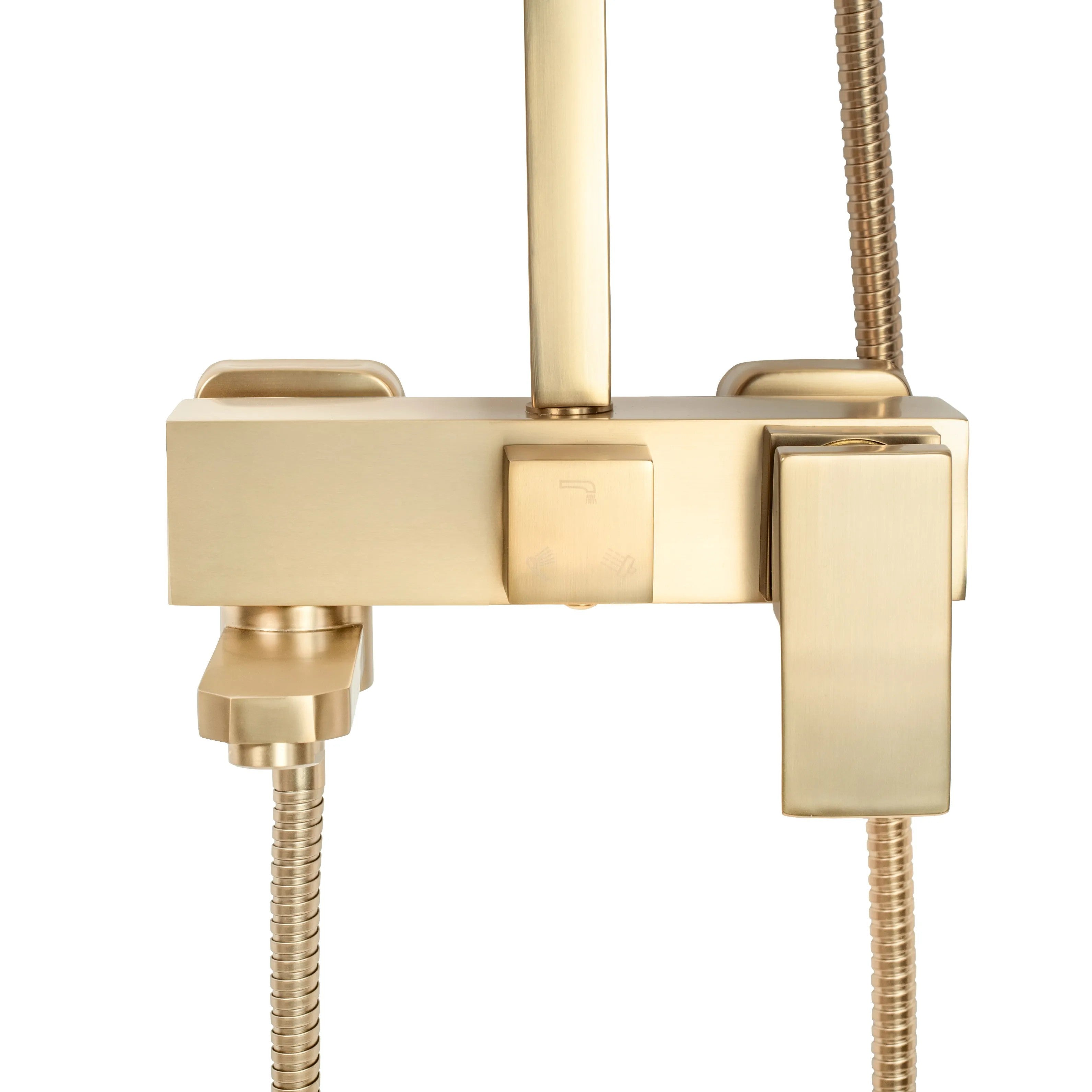 Zuhanyszett REA JACK BRUSHED GOLD 8