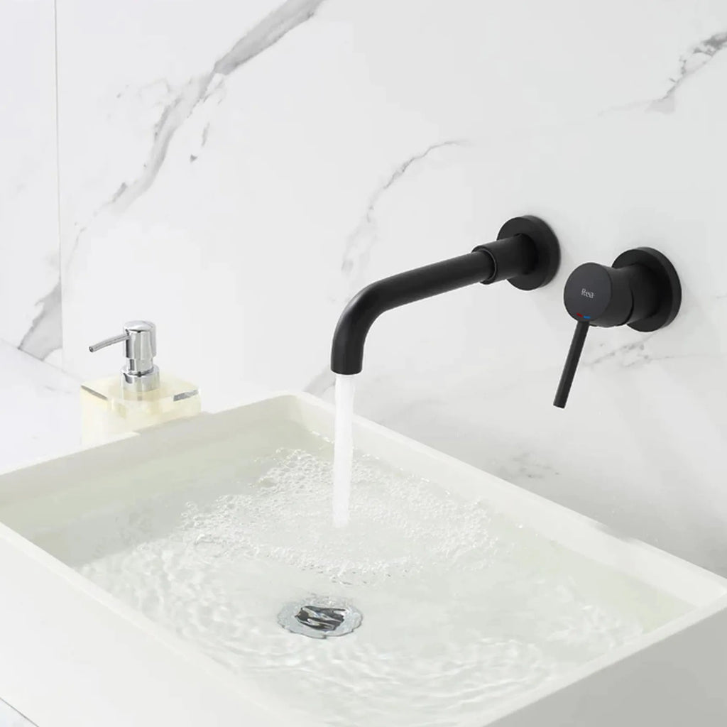 Falra Szerelhető Csaptelep Rea Lungo LONG Black Mat + Box 8