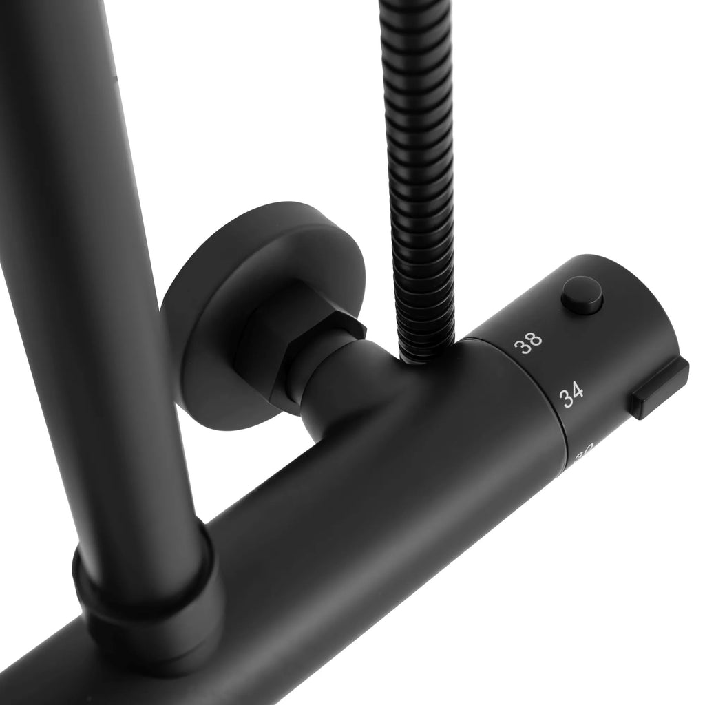 Zuhanyszett REA BLISS Black 8