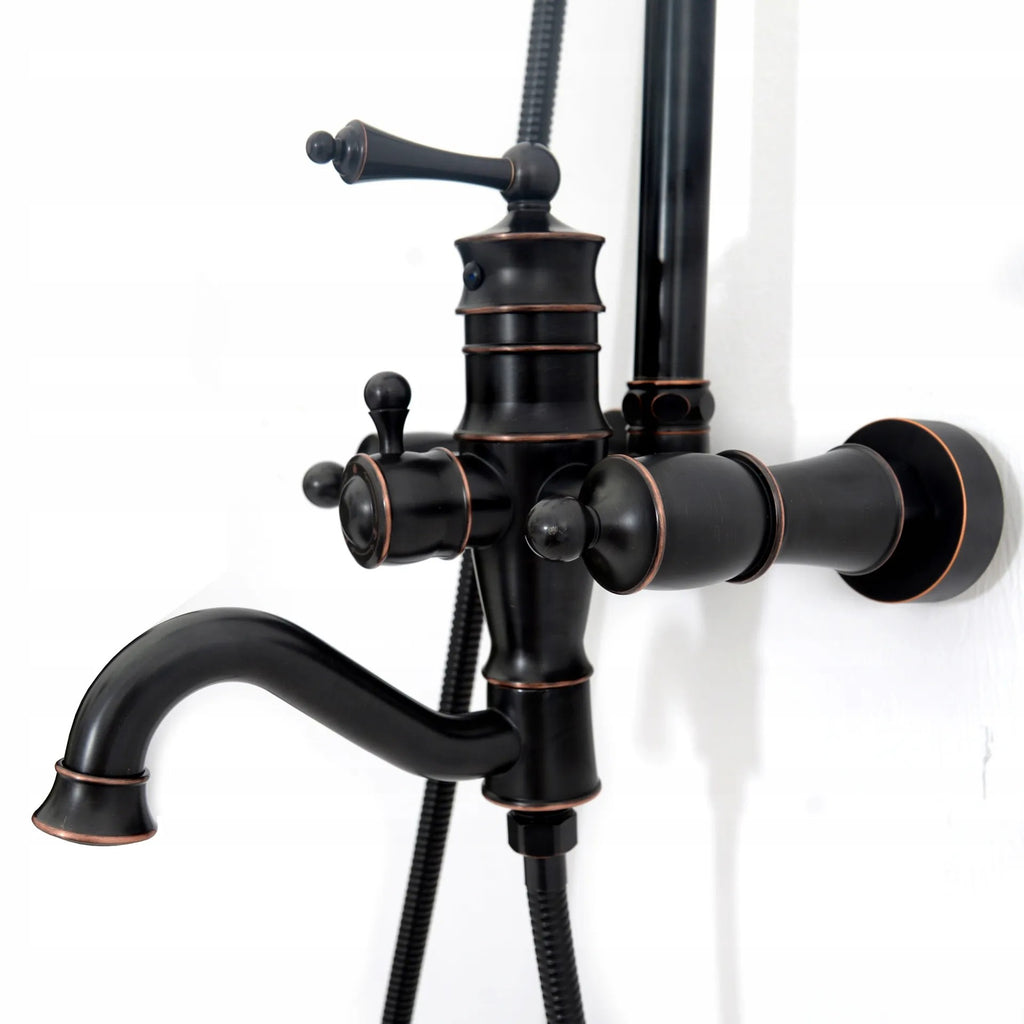 Zuhanyszett Rea Vintage Black 8