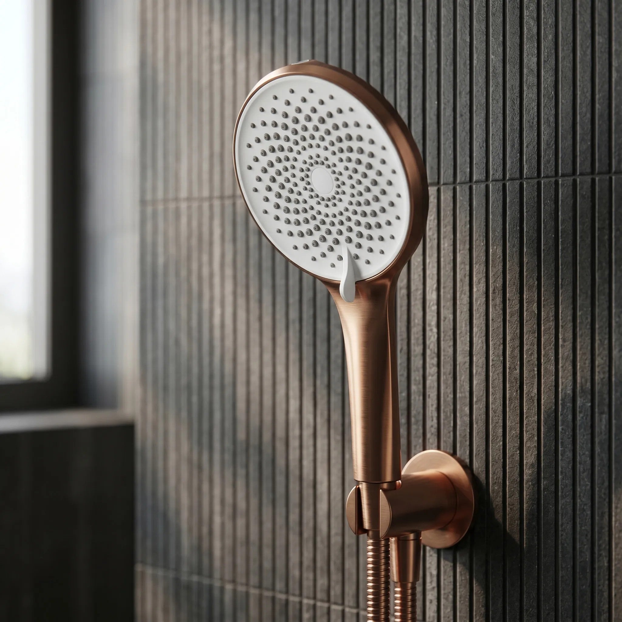 Rea JS-020 BRUSH COPPER Zuhanyfej 8