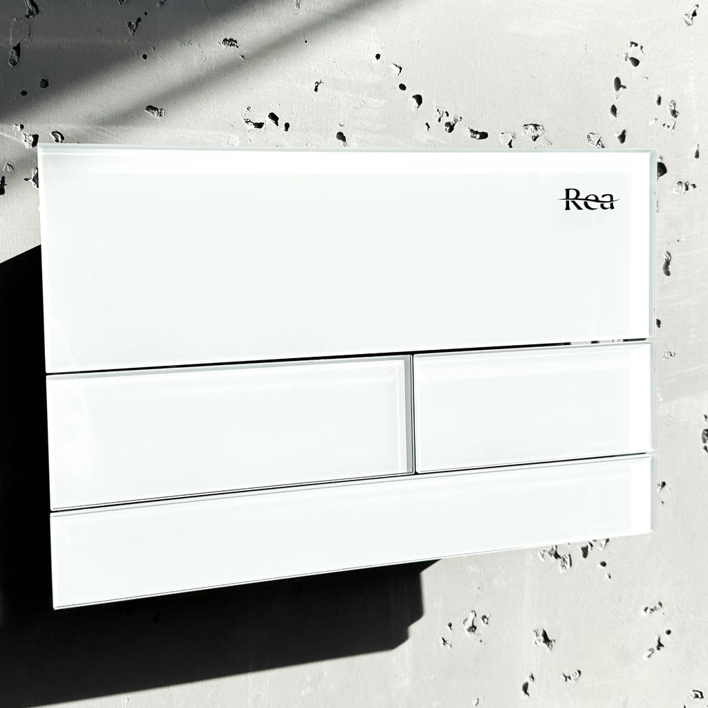 Falba Építhető Wc Tartály K011A-Q T White Glass 8