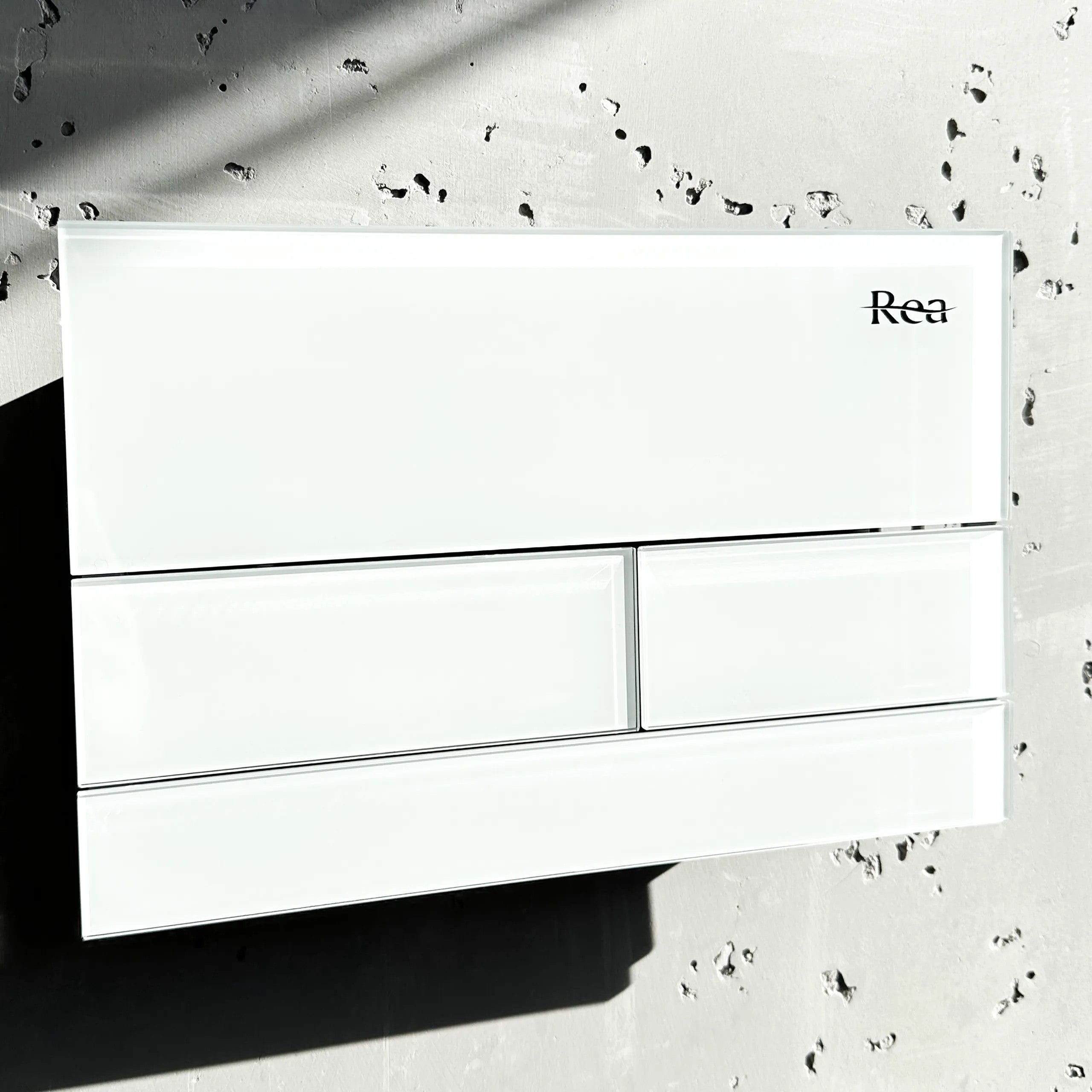 Falba Építhető Wc Tartály K011A-Q T White Glass 8