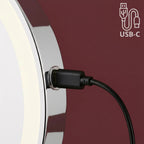 LED Tükör Glow Chrome 8