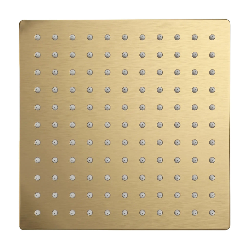 Négyzet Alakú Zuhanyfej REA JS-P015BG 25cm Brush Gold 8