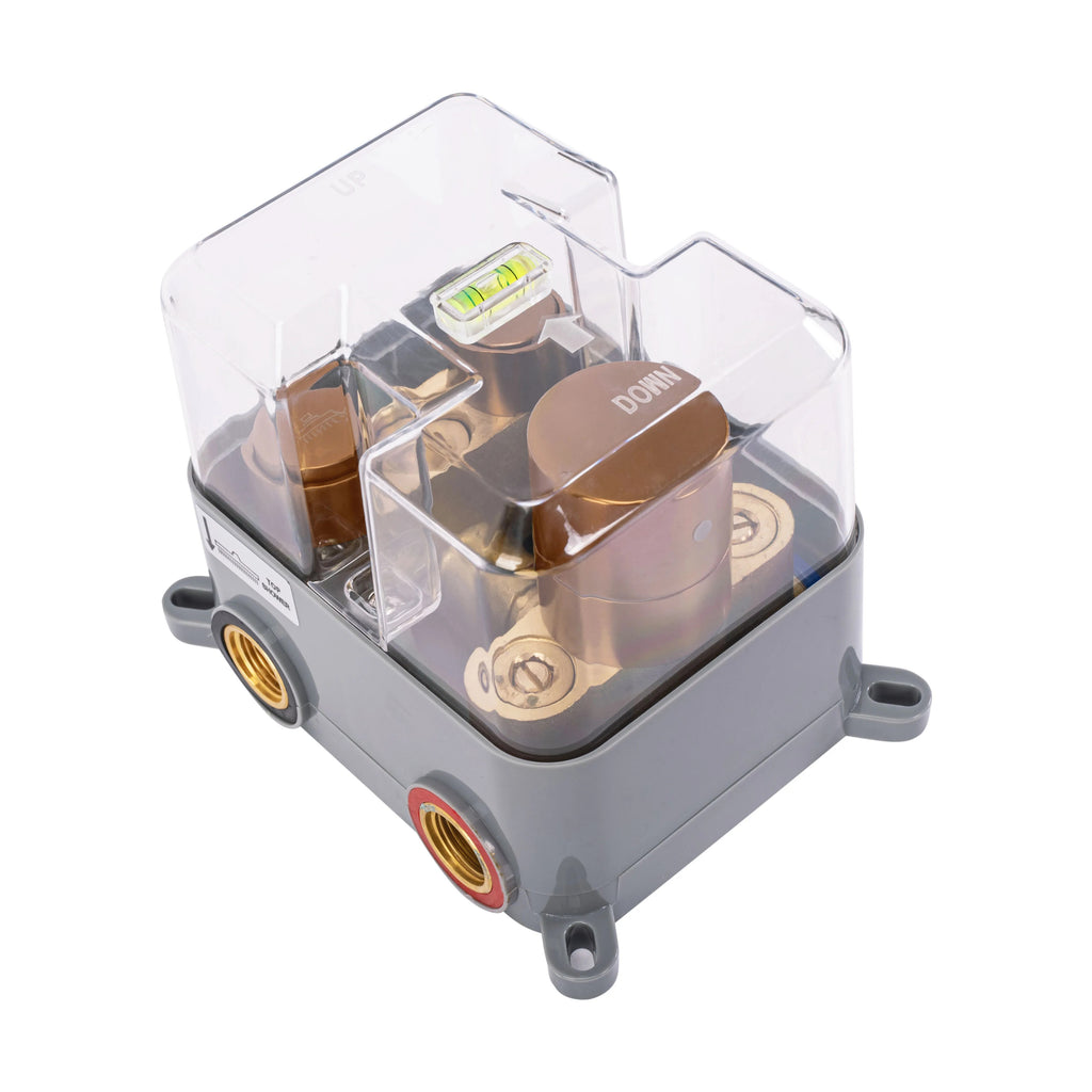 Rejtett Zuhanyszett Rea LUNGO COPPER BRUSH BOX 8
