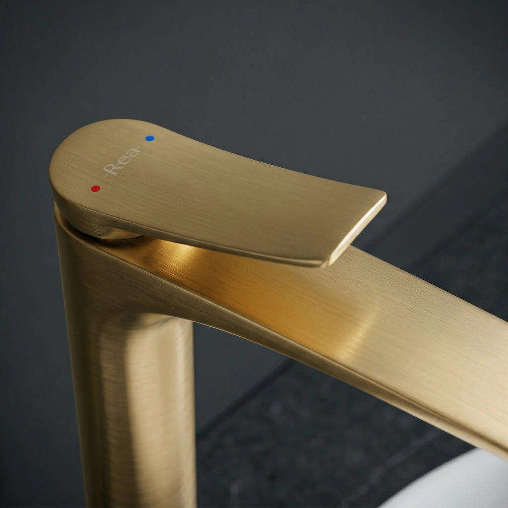 Fürdőszobai Csaptelep PREMIUM Rea Vision Brush Gold High 8