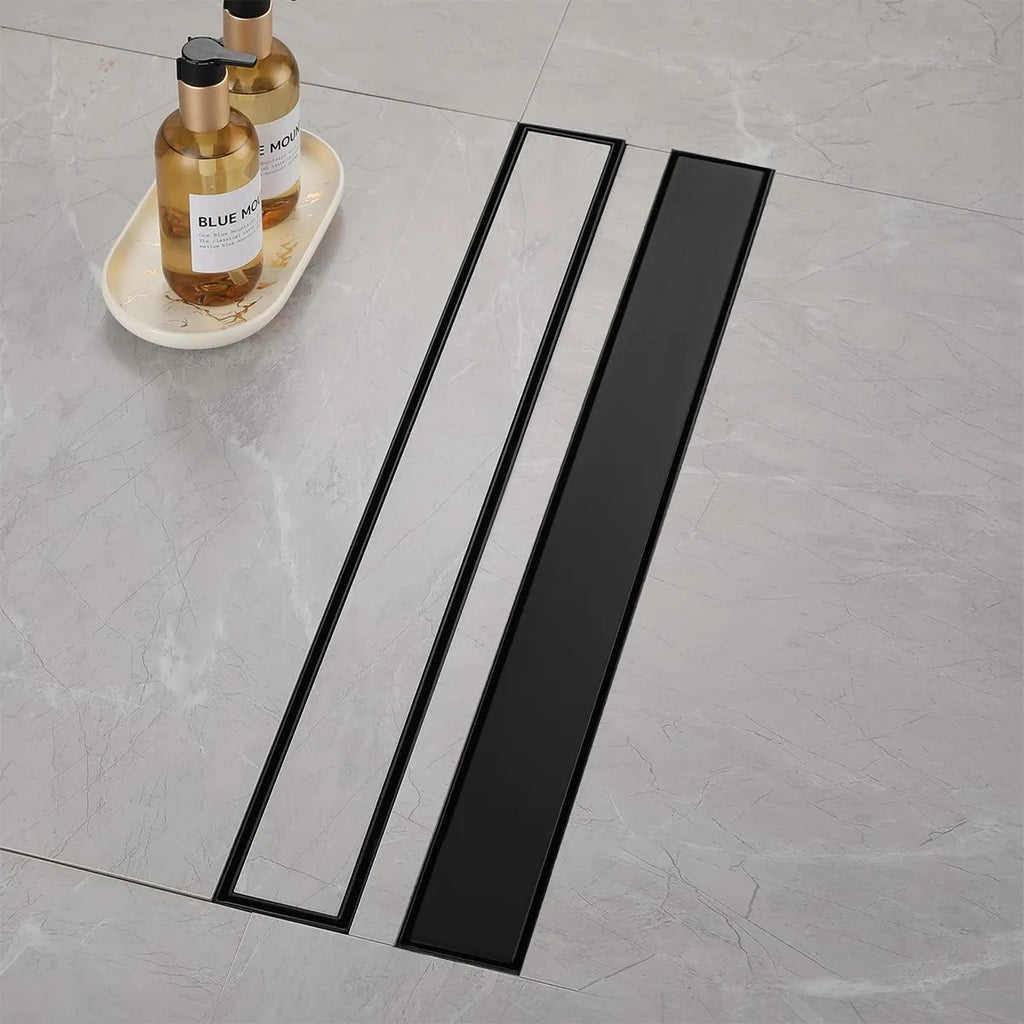 Lineáris Lefolyó Rea Neox Black Matt 50 8