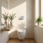 Beépíthető WC Tartókeret Szett Slim 024N HD Satin Nyomólappal 8