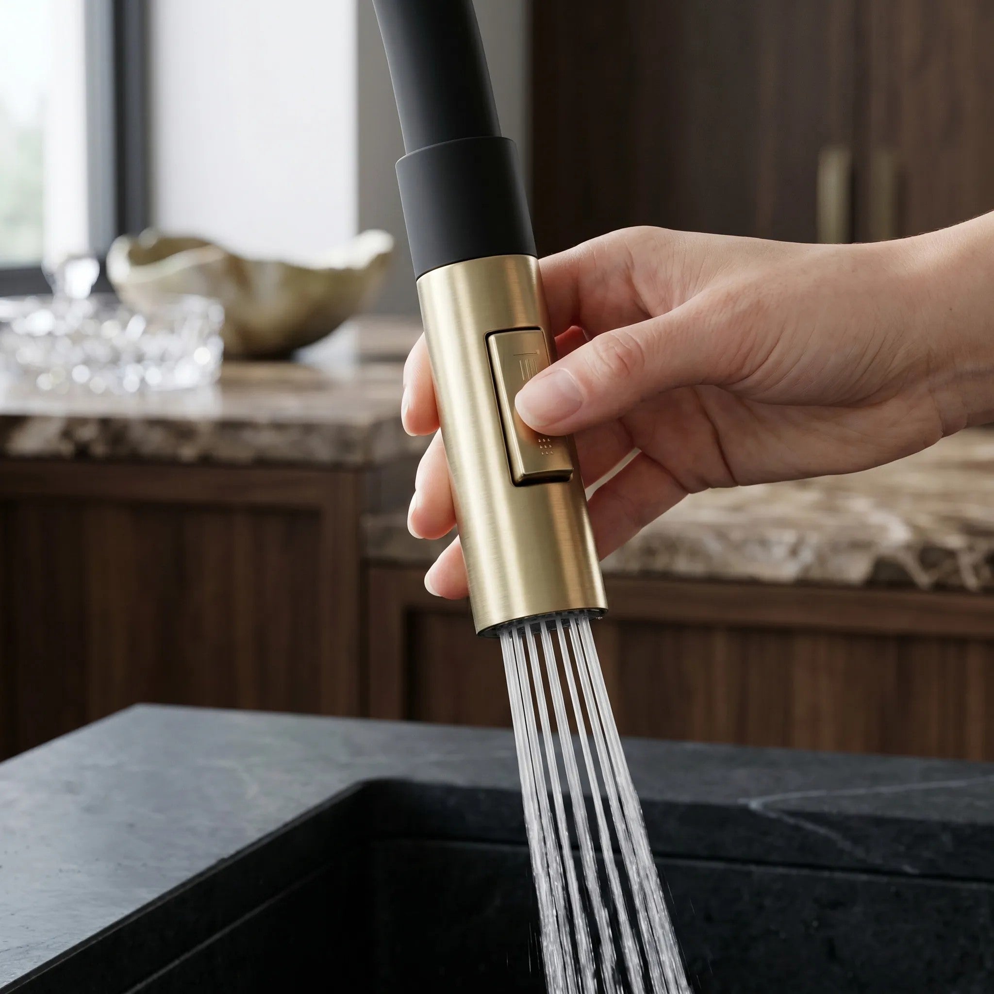 Konyhai Csaptelep REA Lago Brush Gold 8
