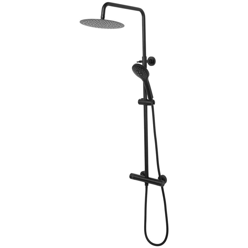 Zuhanyszett Termosztátos REA VINCENT Black 8