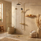 Zuhanyszett Rea Hunter Brush Gold 8