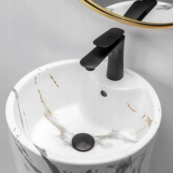 Szabadon Álló Mosdó REA Blanka Marble Marmur 8