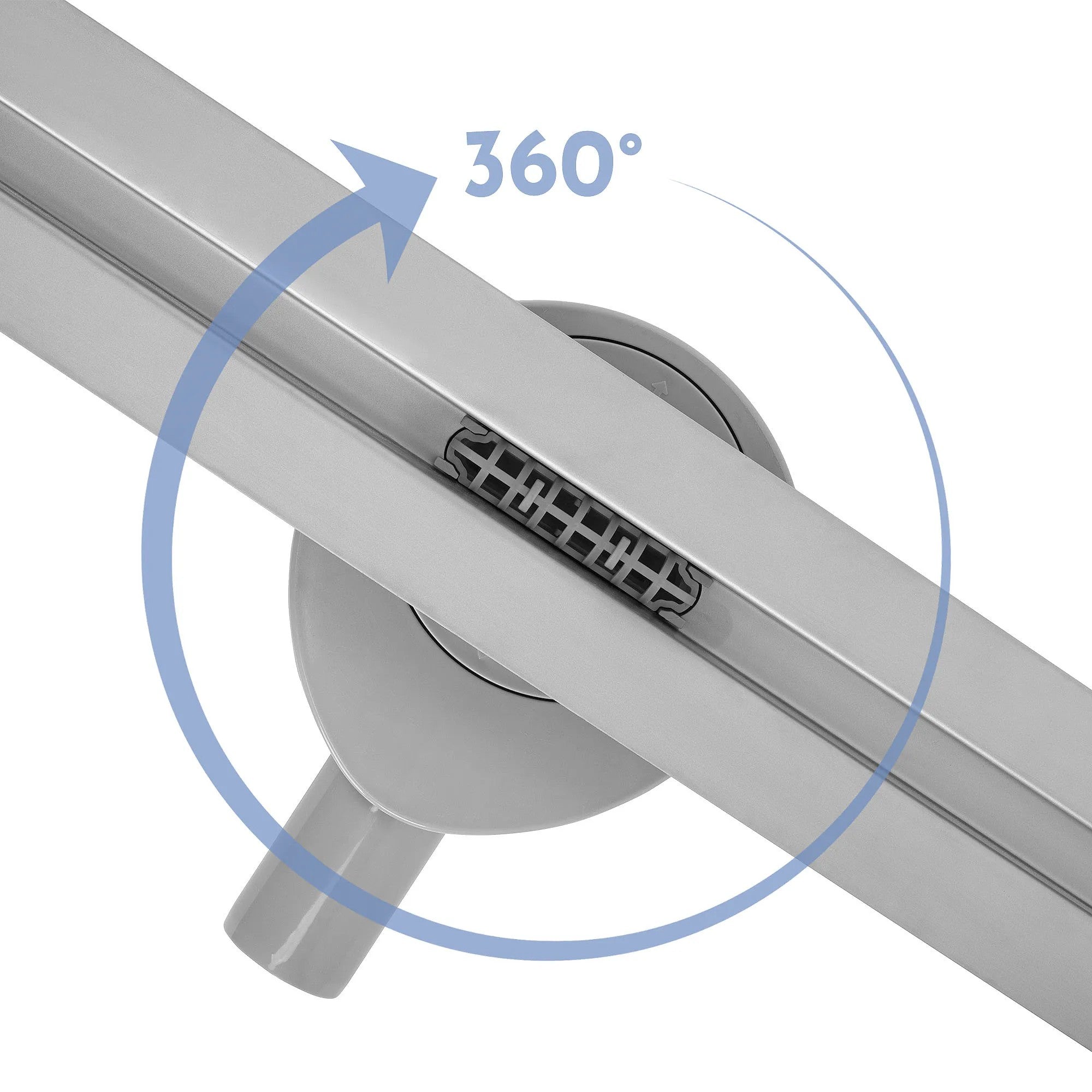 Lineáris Lefolyó Rea FILO Nickel Brush 70 8