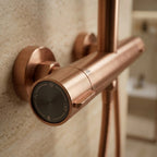 Termosztátos Zuhanyszett Drop Brush Copper 8