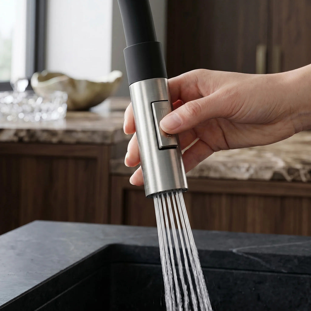 Konyhai Csaptelep REA Lago Brush Nickel 8