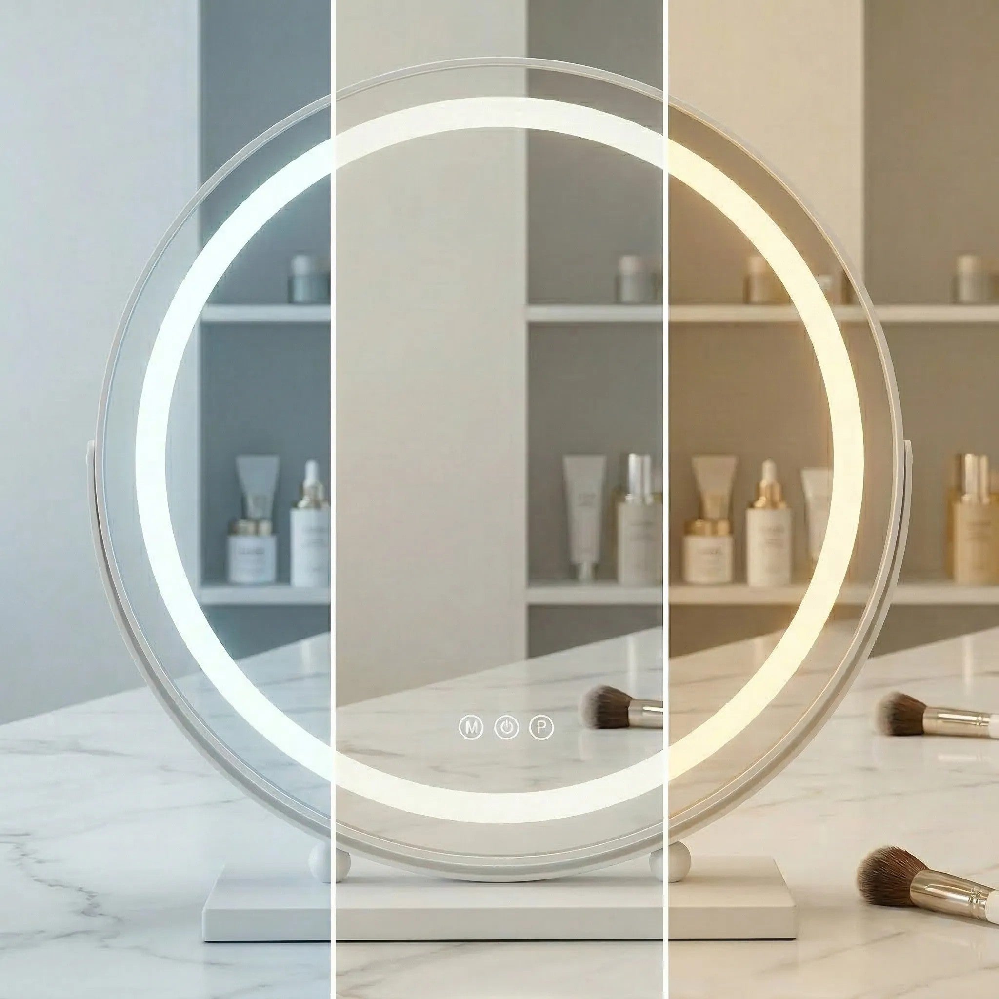 LED Tükör MAKE-UP White 50 Cm 8