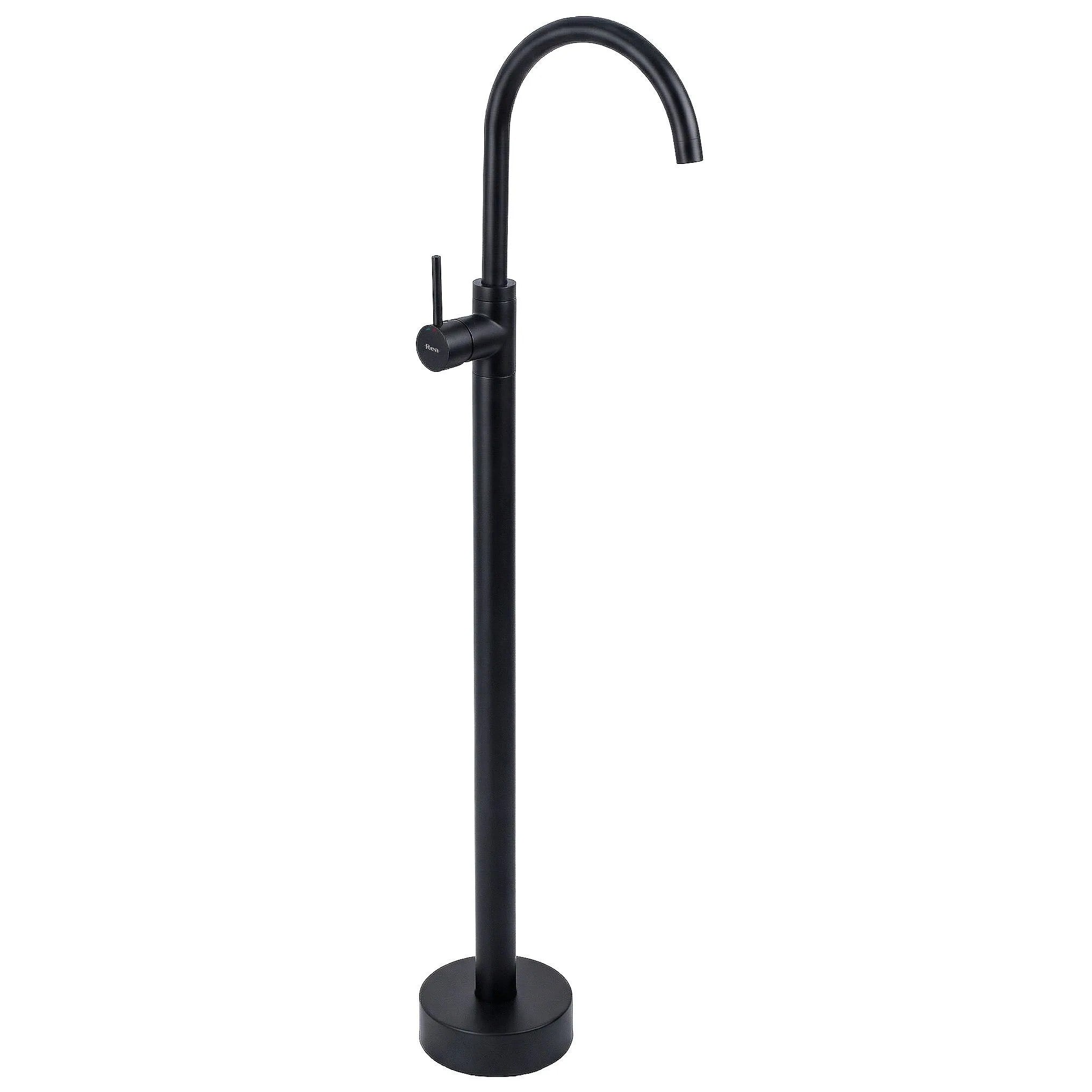Szabadon Álló Mosdócsaptelep Rea Lungo Black 8