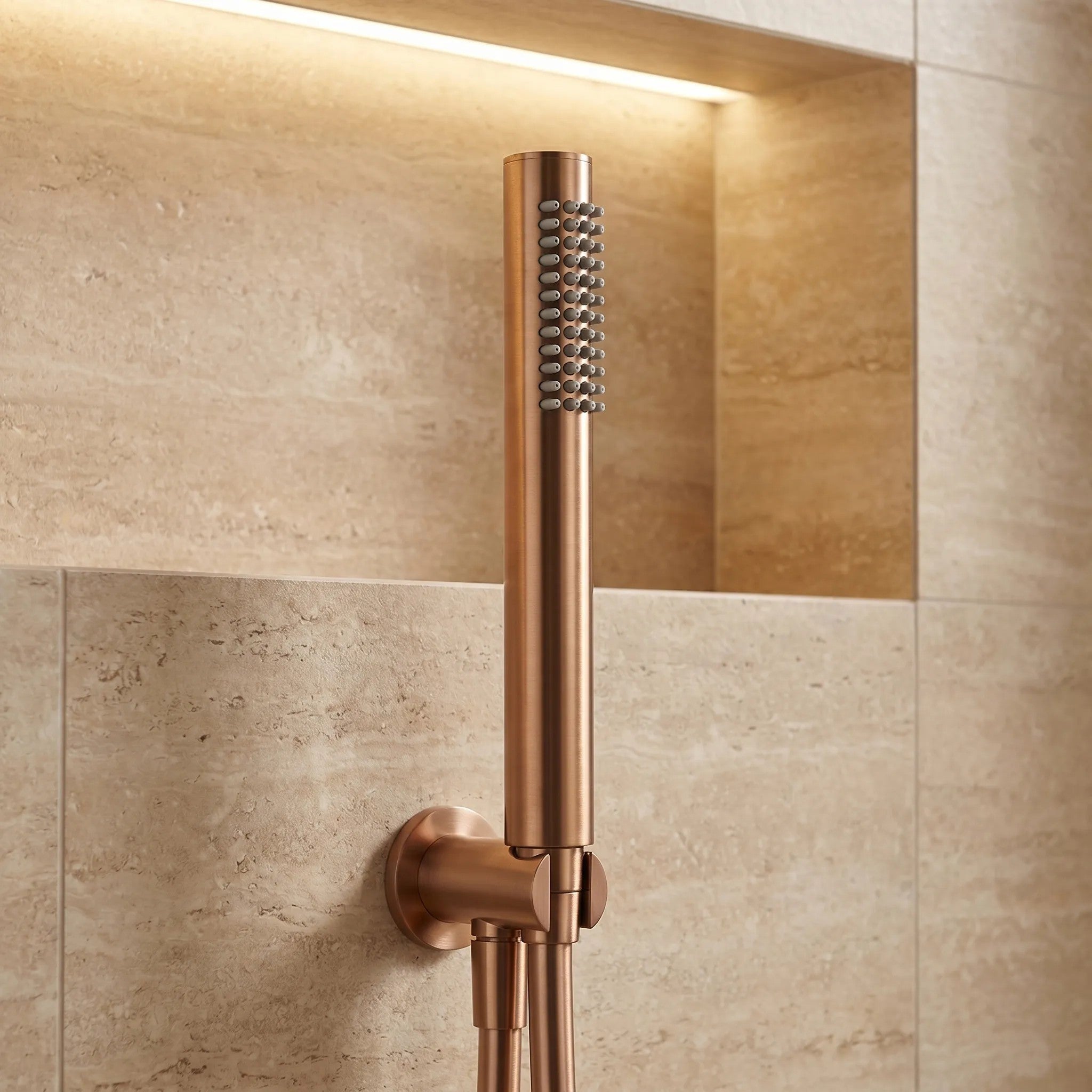 Rea JS-018 BRUSH COPPER Zuhanyfej 8