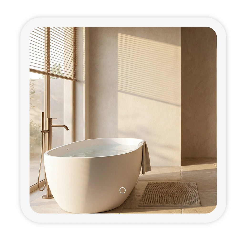 LED Tükör 70x70cm TOP-2 8