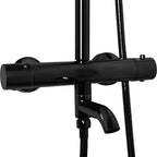 Termosztátos Zuhanyszett Rea Lungo Black Metallic 8