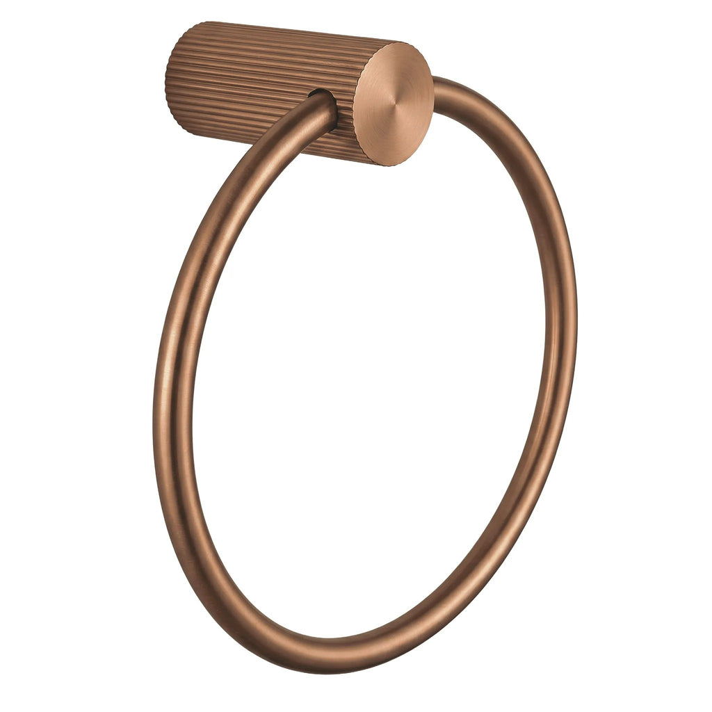 Fürdőszobai Akasztó Ring 64106 SOLO Brush Copper 8