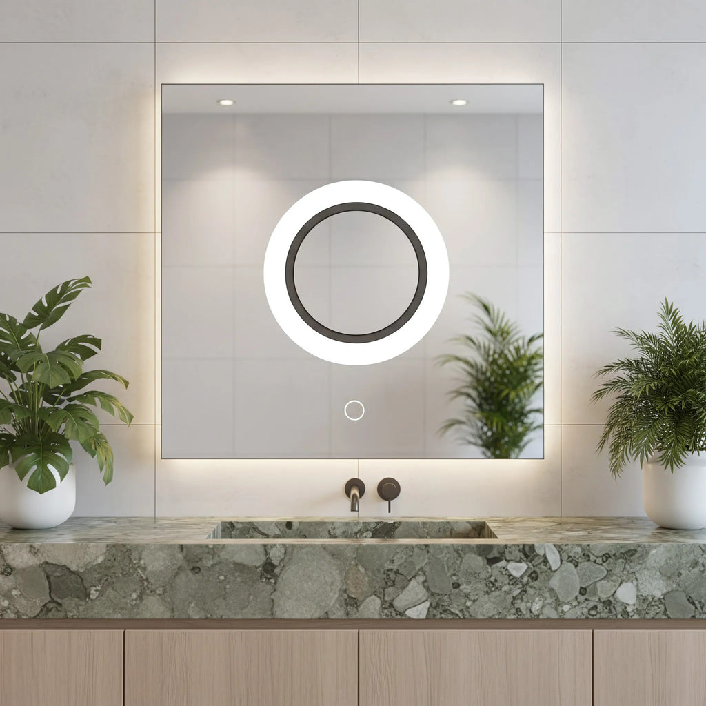 LED Tükör 60x60 YH-BL-12 8