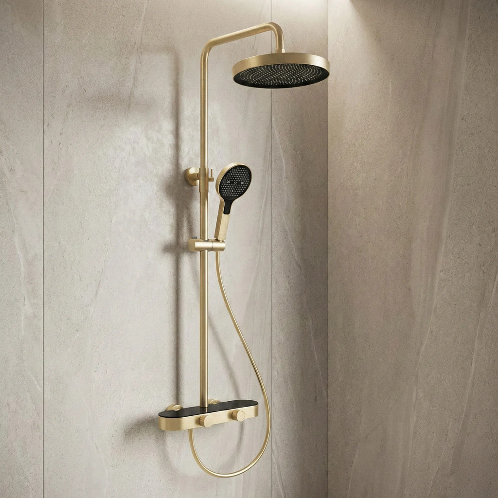 Zuhanyszett Rea Creo Brush Gold 8