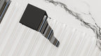 Zuhanyfal Rea Aero Intimo Black Mat 90 8