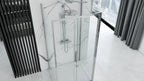 Zuhanykabin REA Rapid Slide Chrome Ajtó: 100 Fal: 90 8