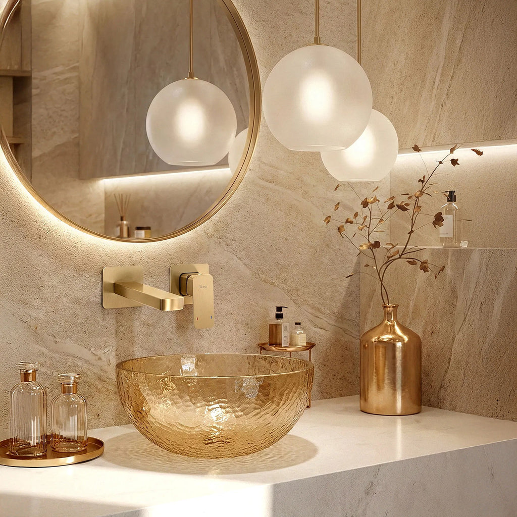 Falra Szerelhető Csaptelep REA Arlo Brush Gold 8