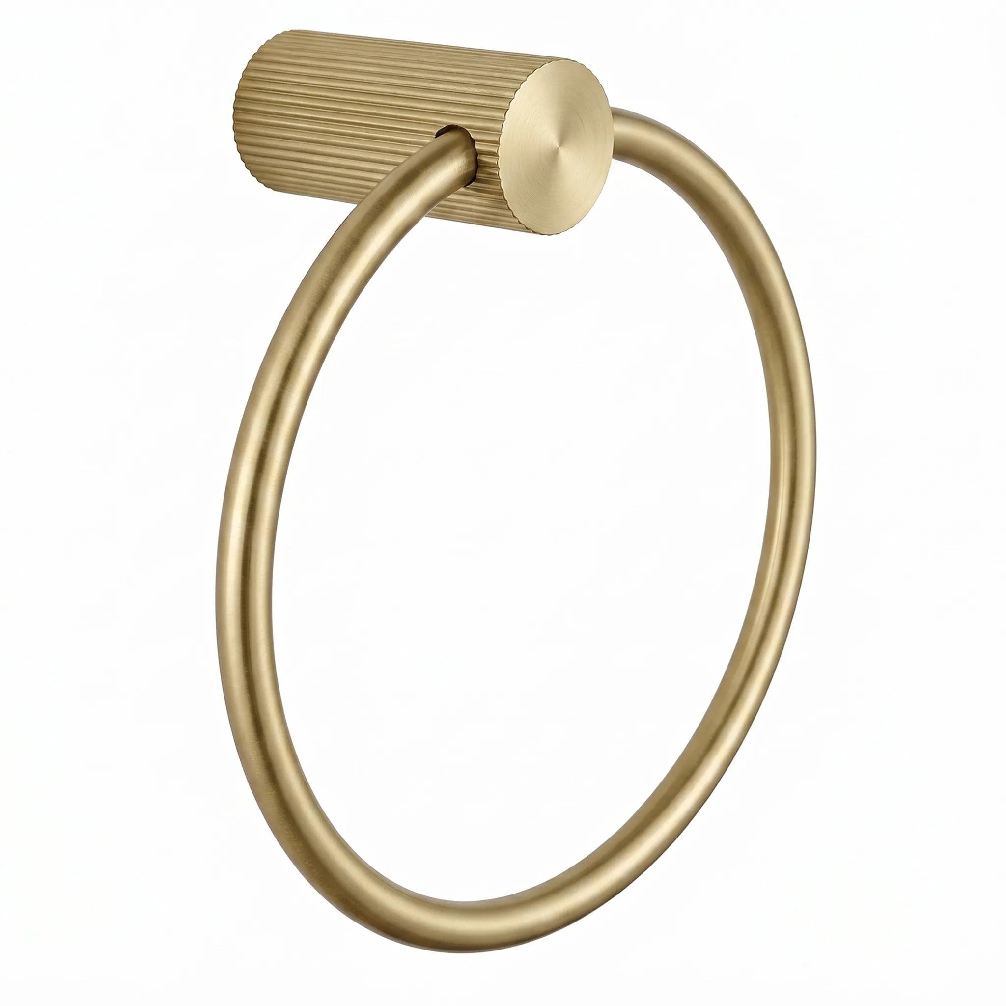 Fürdőszobai Akasztó Ring 64106 SOLO Brush Gold 8