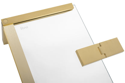Zuhanyajtó Rea Hugo 100 Gold Brush + Zuhanyfal 30 7