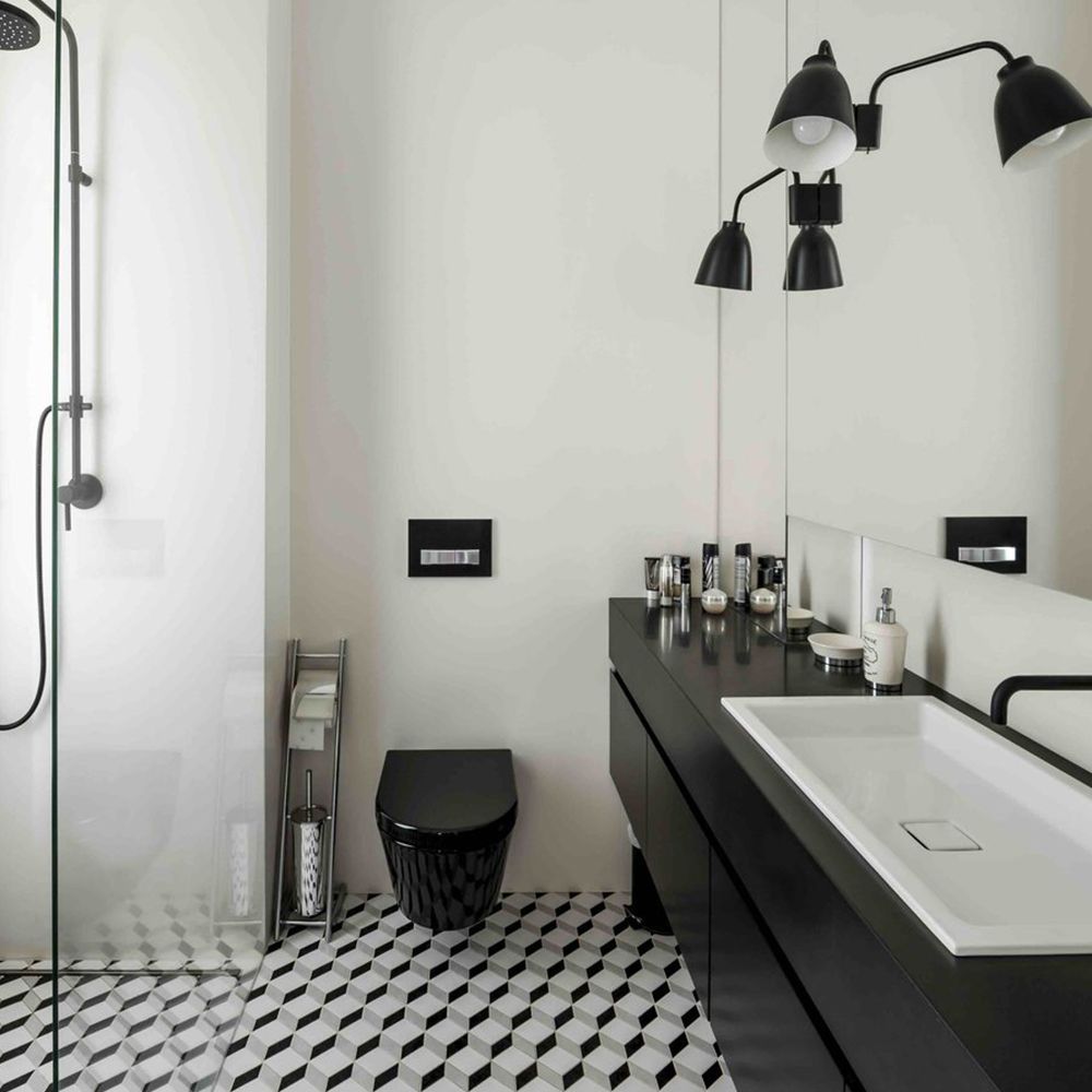 Wc Csésze Calani Loyd Slim Black 6