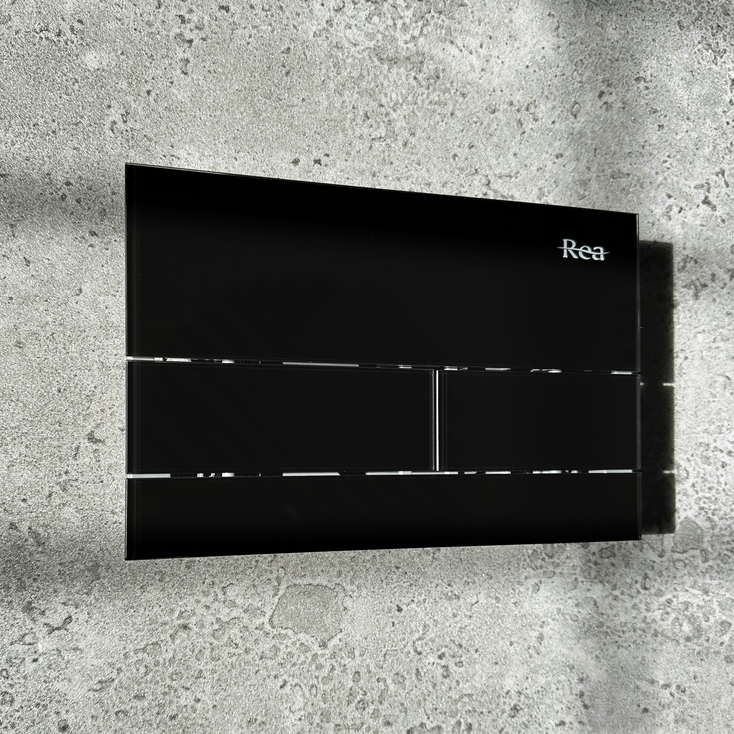 Wc Öblítő Gomb K011a-q Rea T Black Glass 3