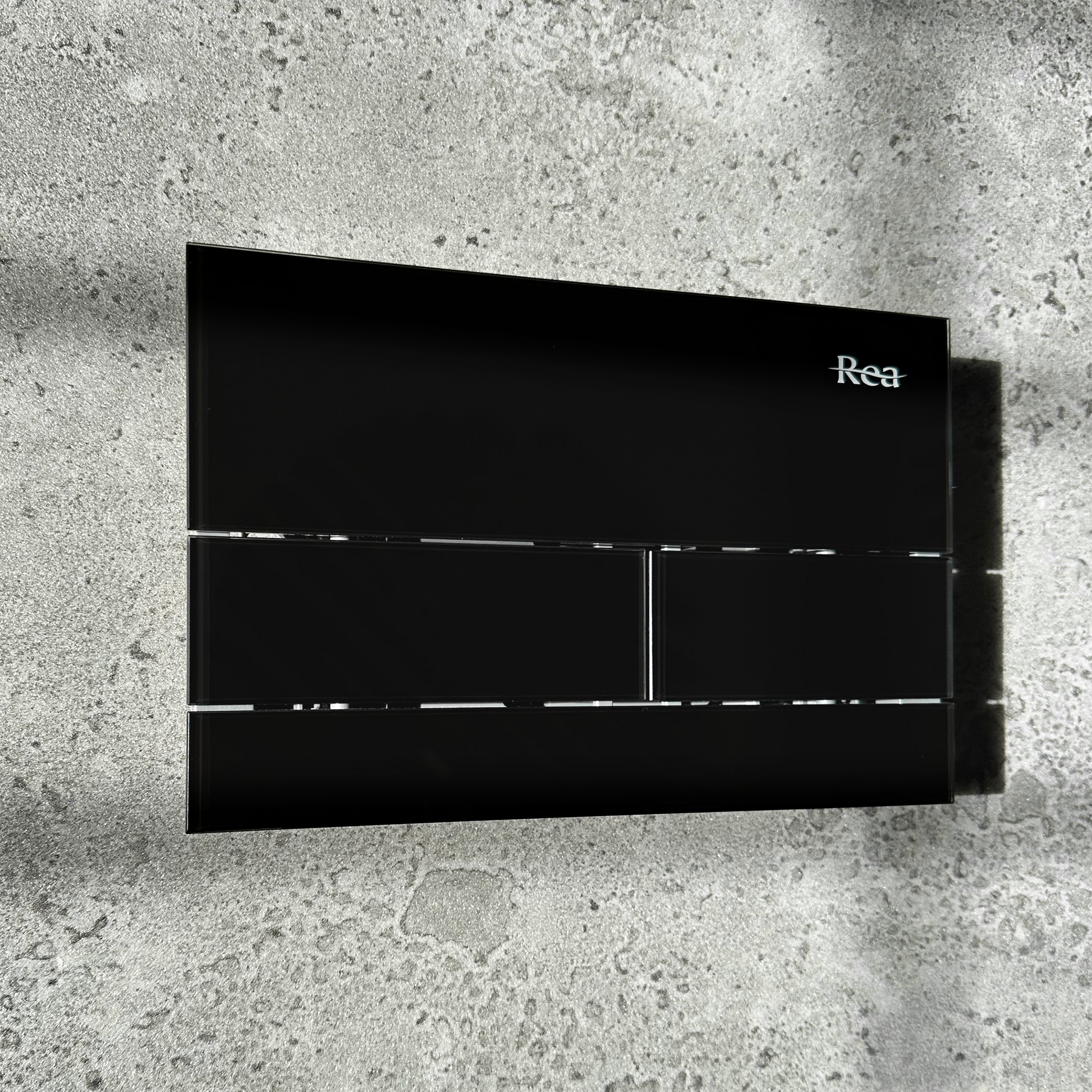 Wc Öblítő Gomb K011a-q Rea T Black Glass 3