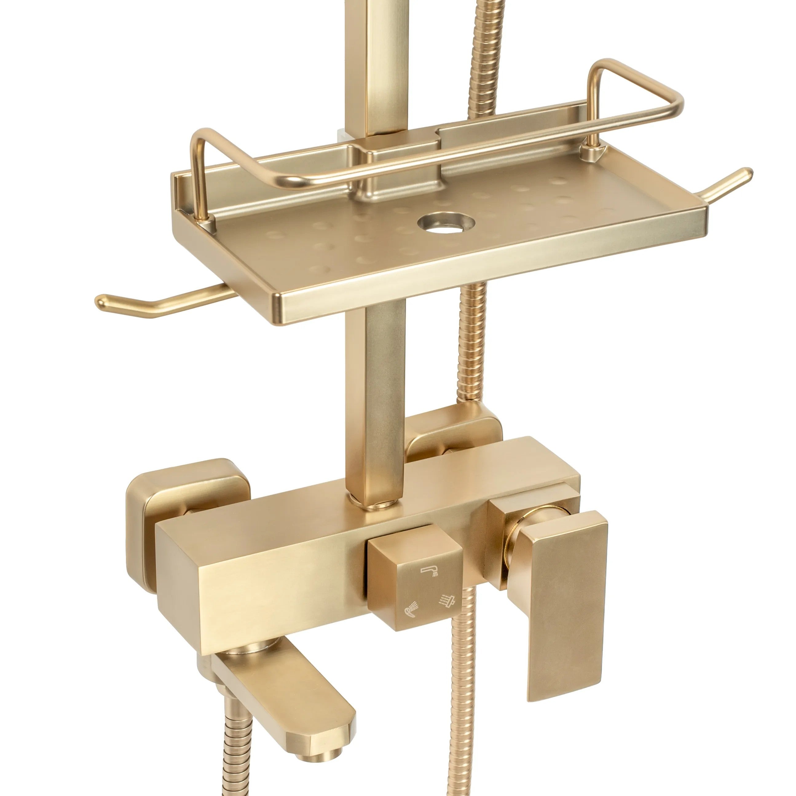 Zuhanyszett REA JACK BRUSHED GOLD 9